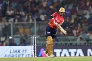Shikhar Dhawan of PBKS in action. Courtesy: IPL